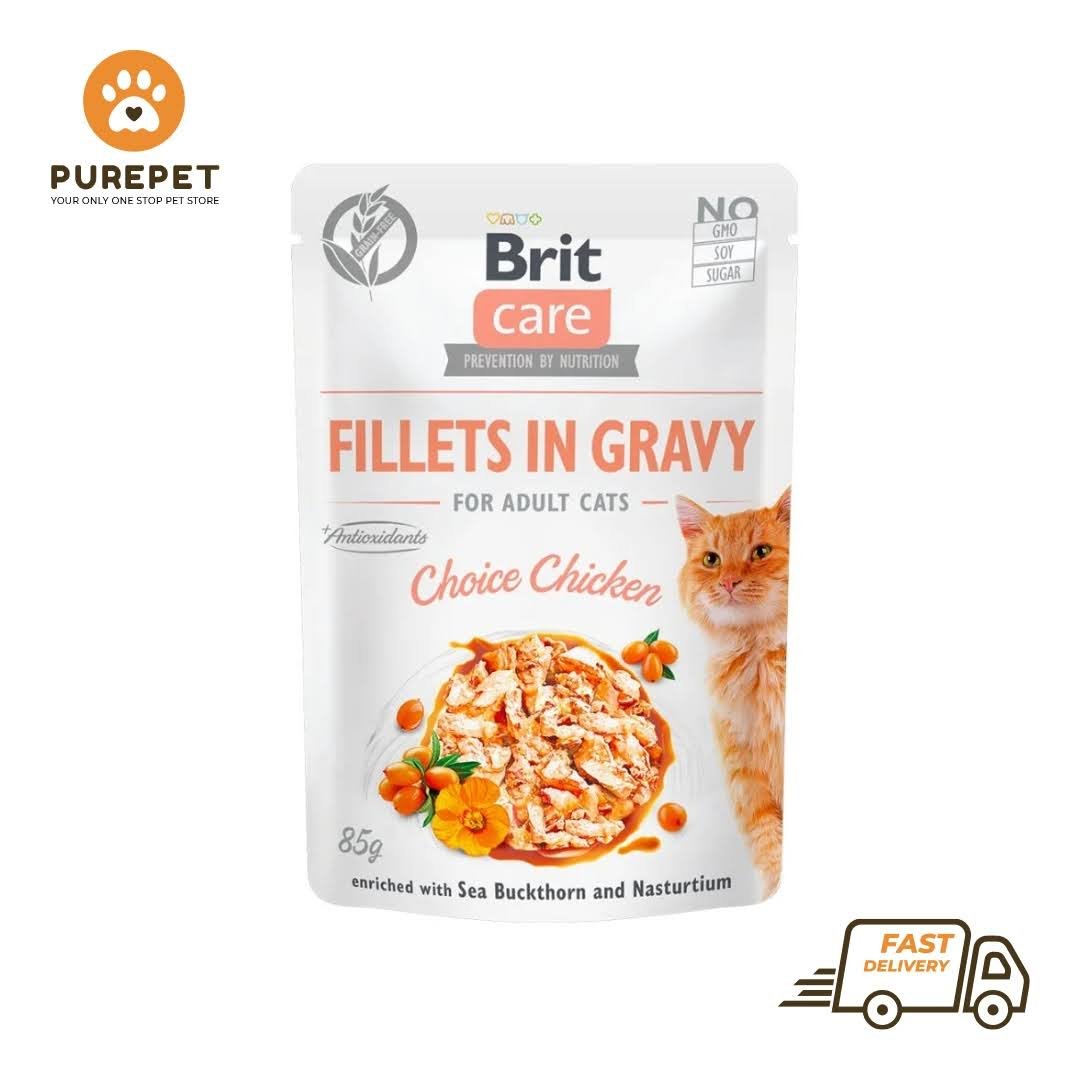 Brit Care Cat Pouch CHOICE CHICKEN in Gravy