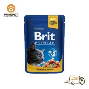 Brit Premium Cat Pouch with Salmon & Trout