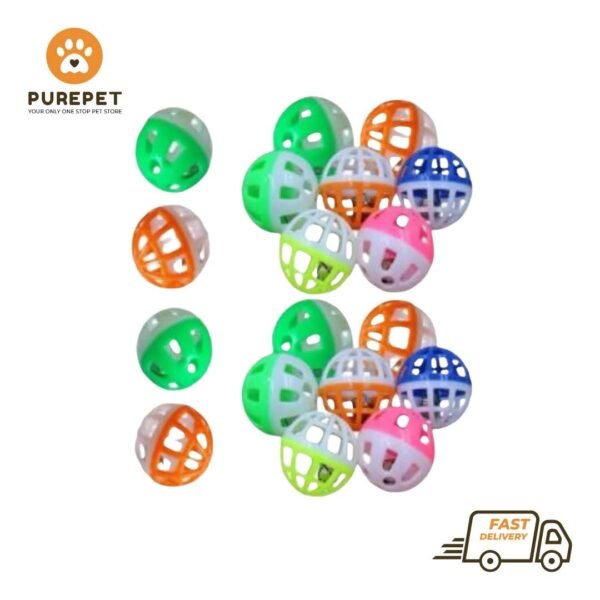 Cat Play Ball Set Pack of 6