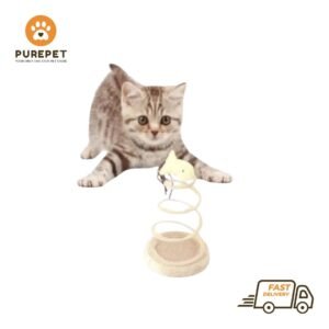 Cat Spring Scratcher Toy