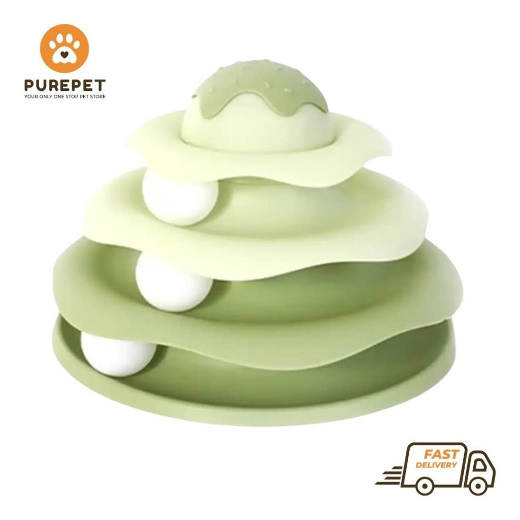 Cat Tower Toy Wave Shaped