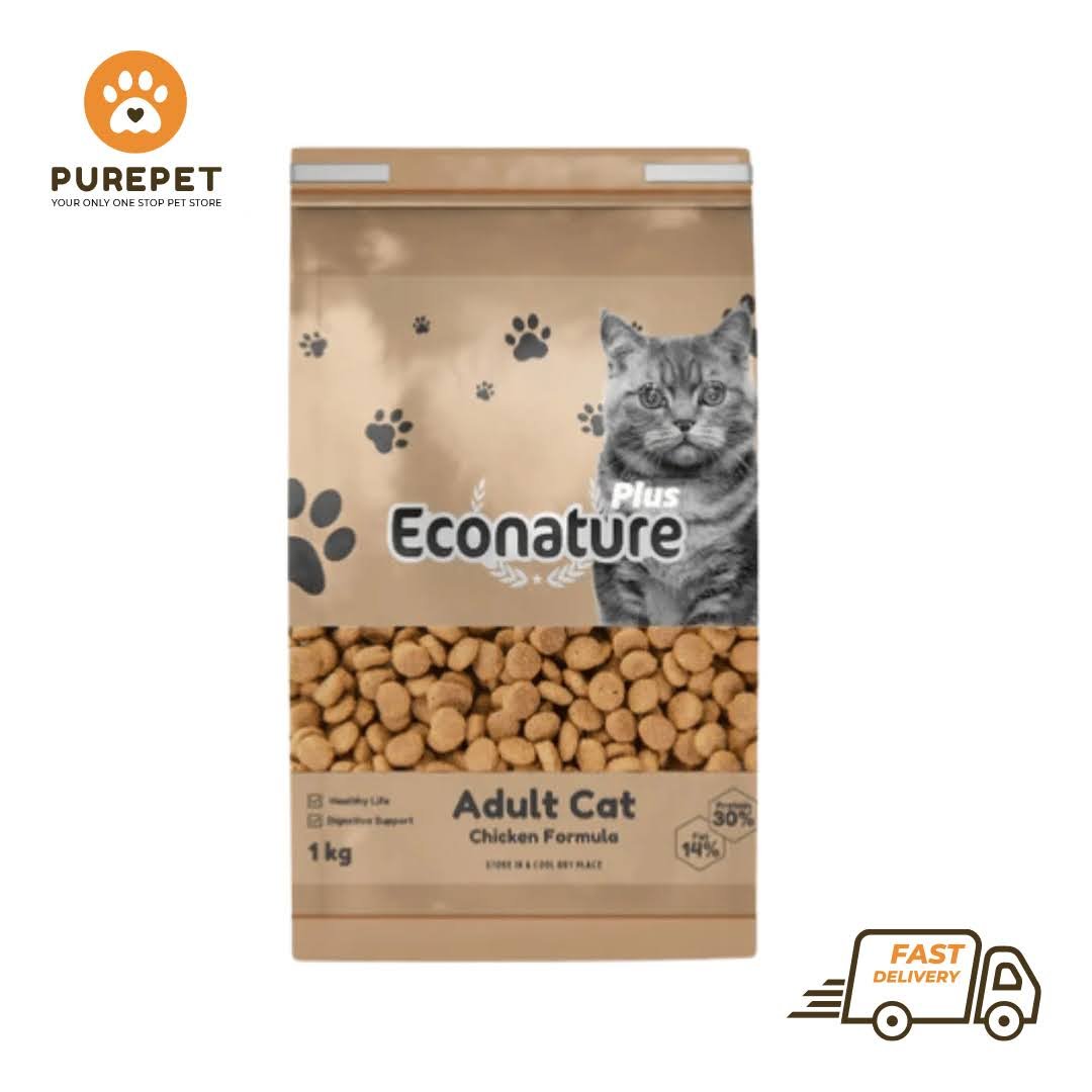 Econature Plus Adult Cat Chicken – 1KG