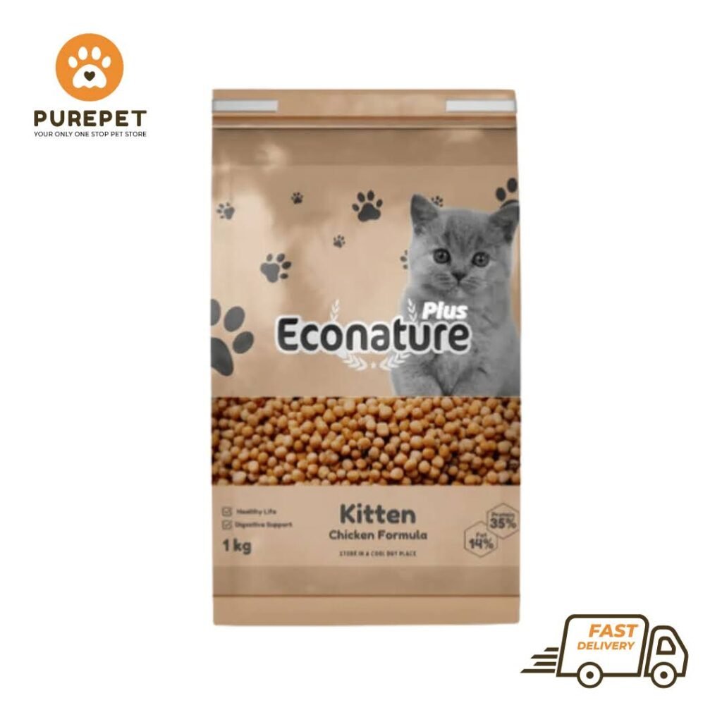 Econature Plus Kitten Chicken – 1KG