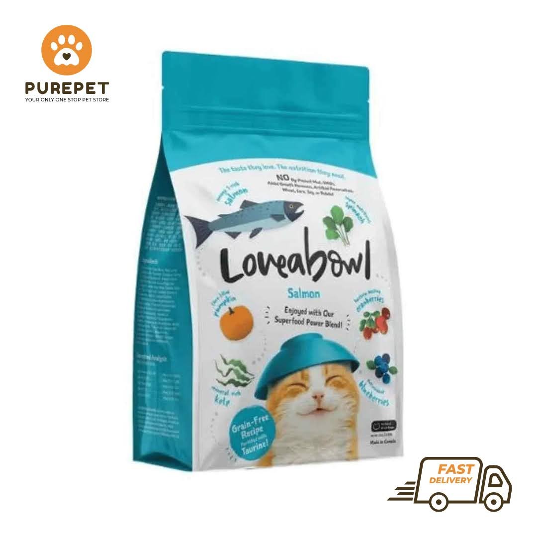 LoveaBowl For Cats at All Life Stages Salmon