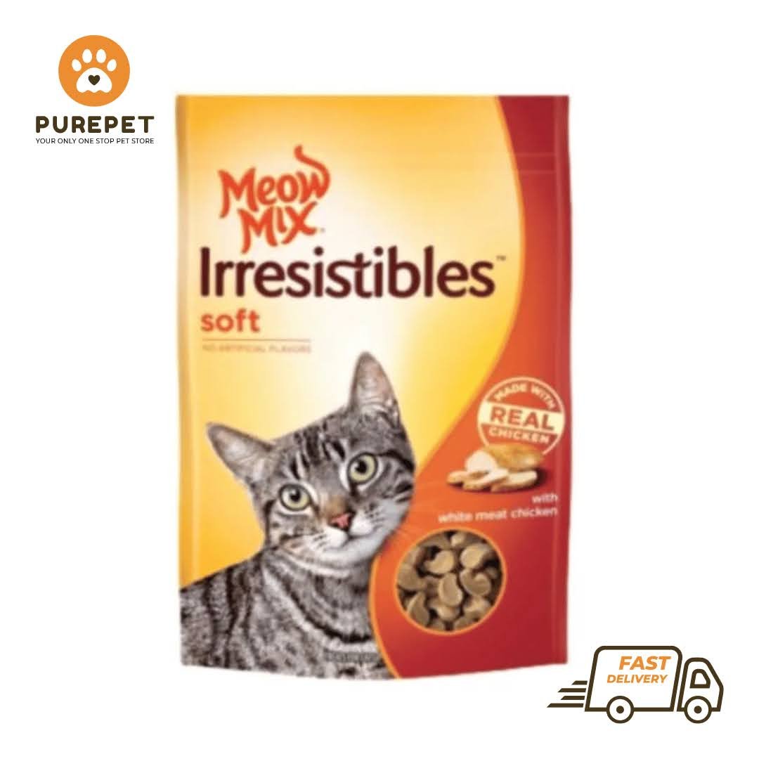 Meow Irresistibles Soft With White Meat Chicken Cat Treats