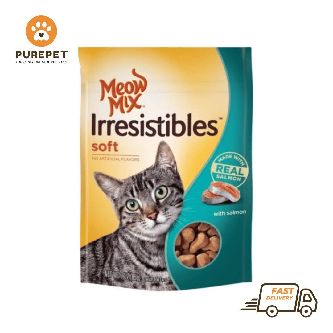 Meow Mix Irresistibles Soft With Salmon Cat Treats