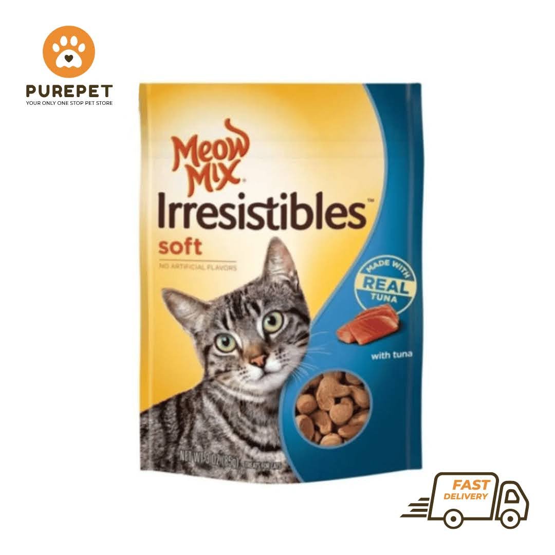 Meow Mix Irresistibles Soft With Tuna Cat Treats