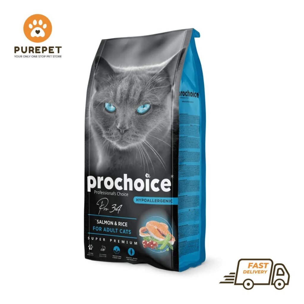 ProChoice Pro34 Salmon & Rice Recipe | Adult Cat