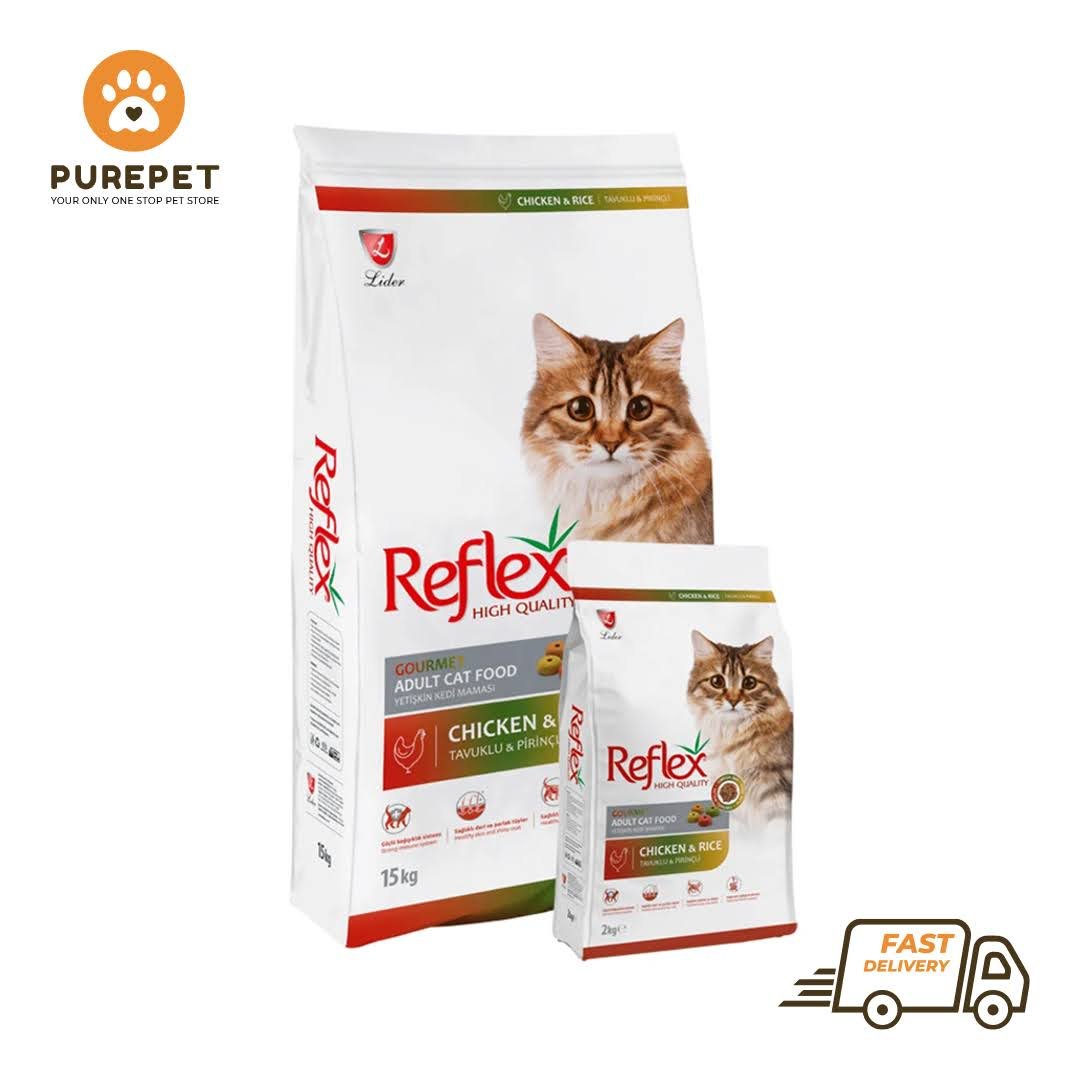 Reflex Adult Cat Food Multi Color Chicken
