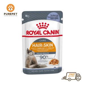 Royal Canin Hair & Skin Gravy Adult Wet Cat Food