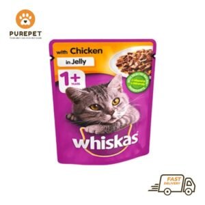 Whiskas 1+ Chicken in Jelly 85g Pouch