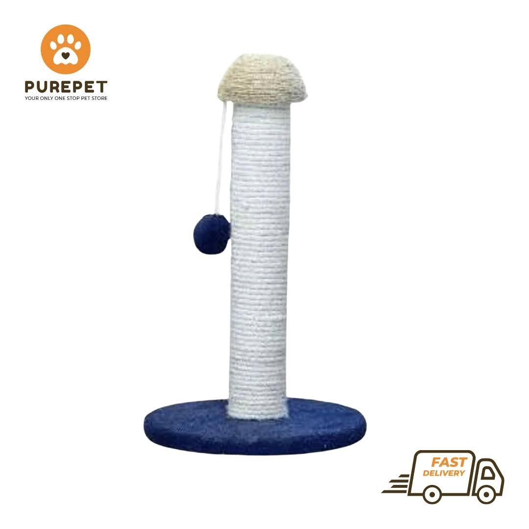 Mushroom Pole Cat Scratching Post