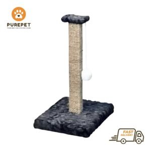 Single Square Pole Cat Scratcher 1