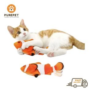 Vibrating Fish Toy With Charging Wire