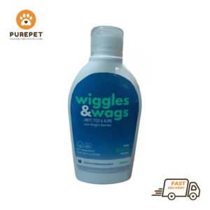 Wiggles And Wags Anti Tick And Flea Shampoo For Pets